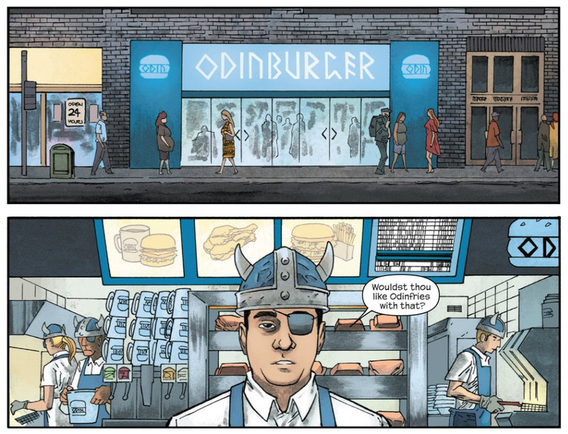 Illustration for article titled Ellis, Shalvey, and Bellaire bring superhero psychedelia to Moon Knight #4